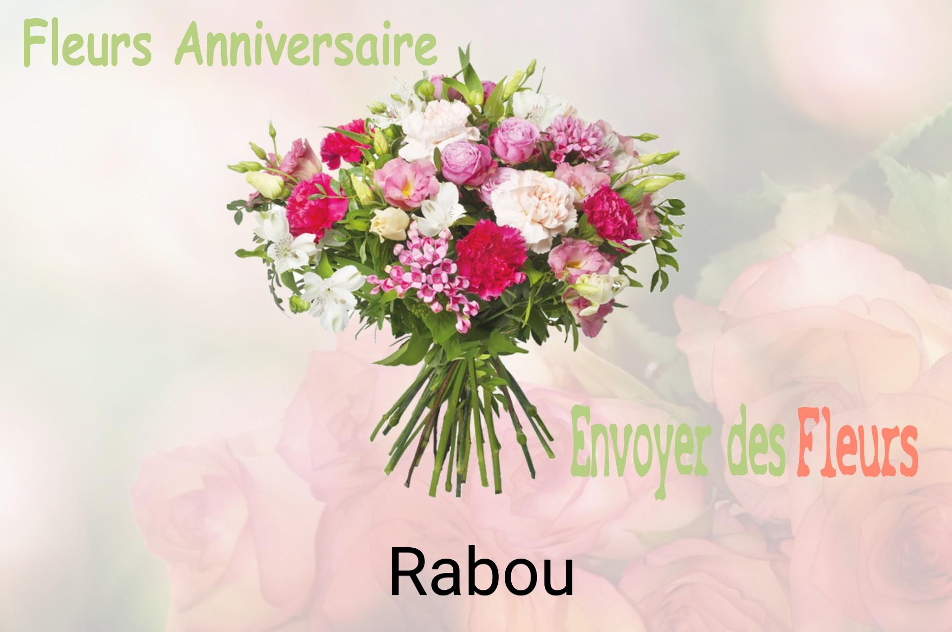 Bouquet de fleurs d’anniversaire livré à Rabou